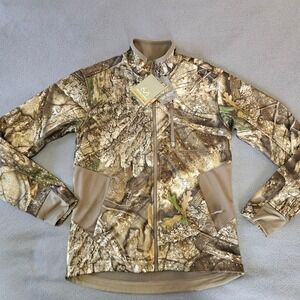 Realtree Mens Chill Cutter Jacket Camo Windproof Scent Control Size Small